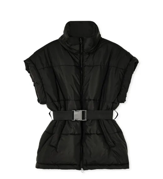 NA KD Belted Puffer Vest